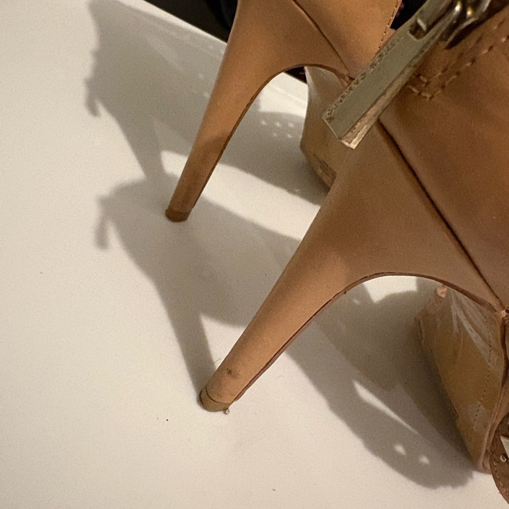 Vince Camuto Tan Women's Heeled Sandals with Studded Design - Picture 3 of 5